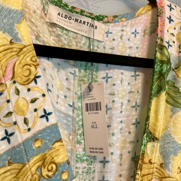 ✨NWT✨ ALDOMARTINS for Anthropologie Lemon Kimono - Picture 3 of 7